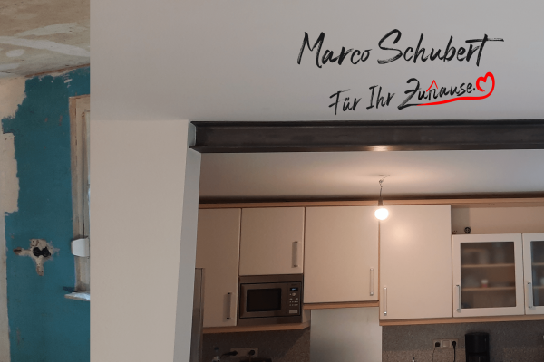 Küchengestaltung und Wohnzimmergestaltung 