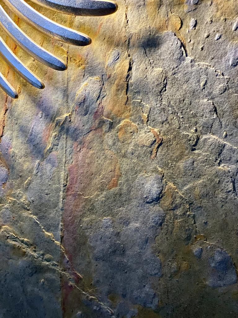 Ein Wandausschnitt aus echter Steinfläche  - Malermeister Marco Schubert | Wolfenbüttel